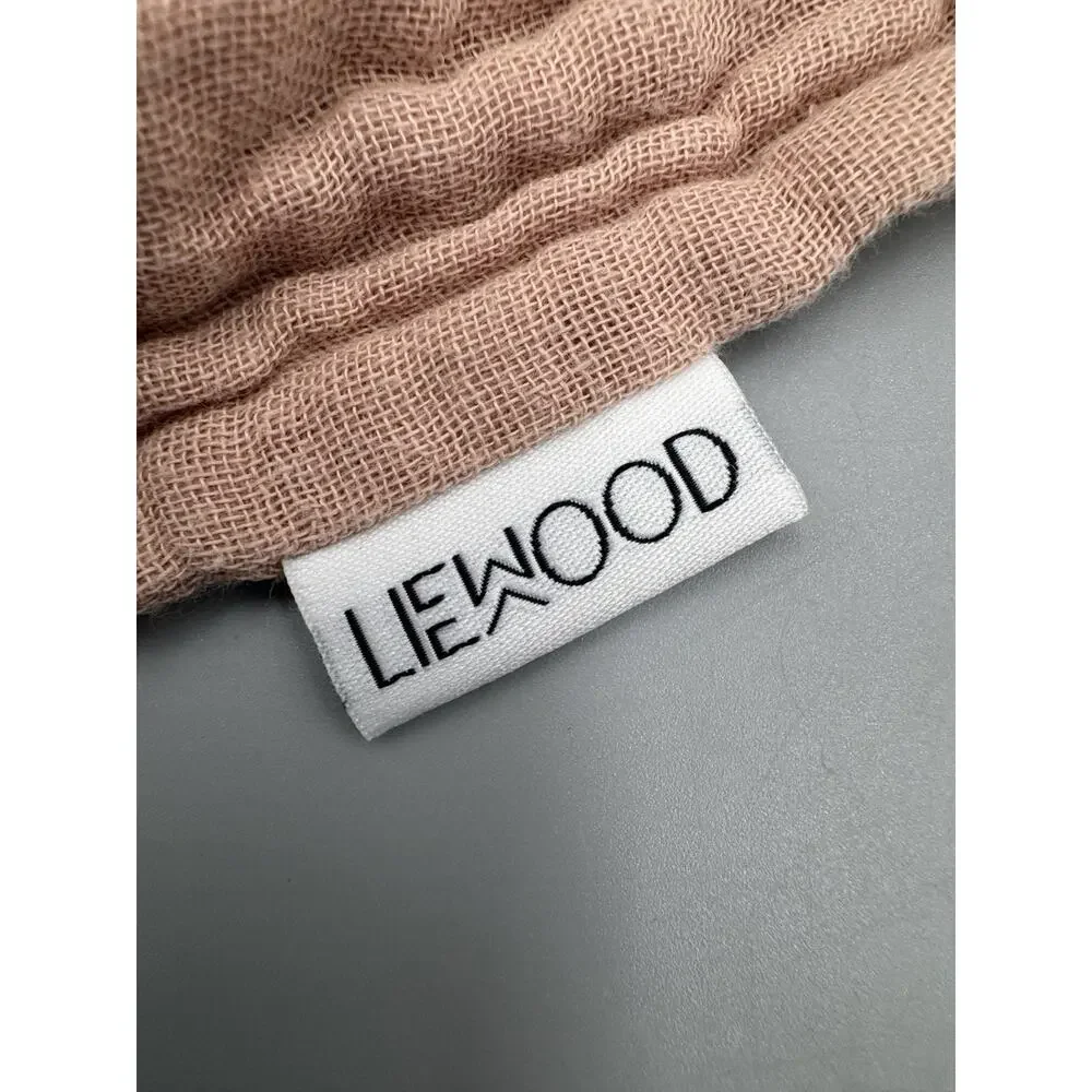 Liewood Agnete Pink Bunny Rabbit Lovey Baby Security Blanket Knotted Corners